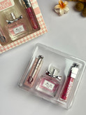 پک 3 تیکه طرح دیور عطر لیپ گلاس بالم لب